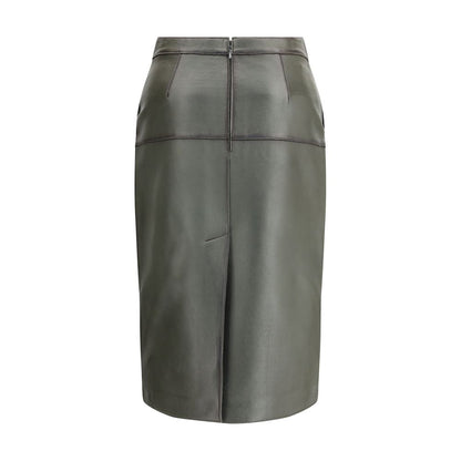 P.A.R.O.S.H. Leather Pencil Skirt