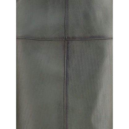 P.A.R.O.S.H. Leather Pencil Skirt