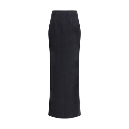 Alessandra Rich Tweed Long Skirt