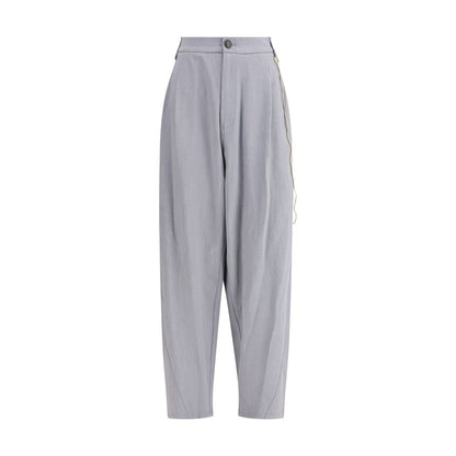 Darkpark Grey Chain Adorned Phebe Pants