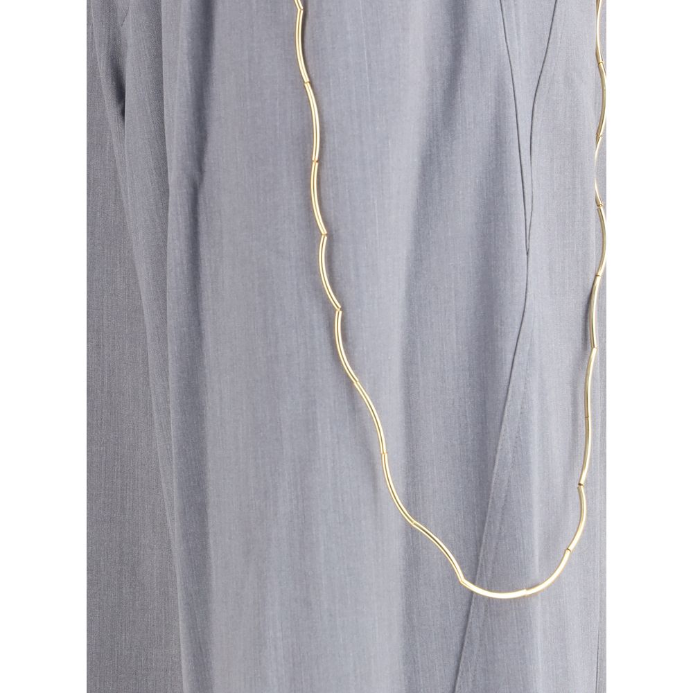 Darkpark Grey Chain Adorned Phebe Pants