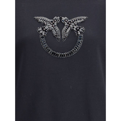 PINKO Embroidered Logo Sweatshirt: Where Comfort Meets Elegance