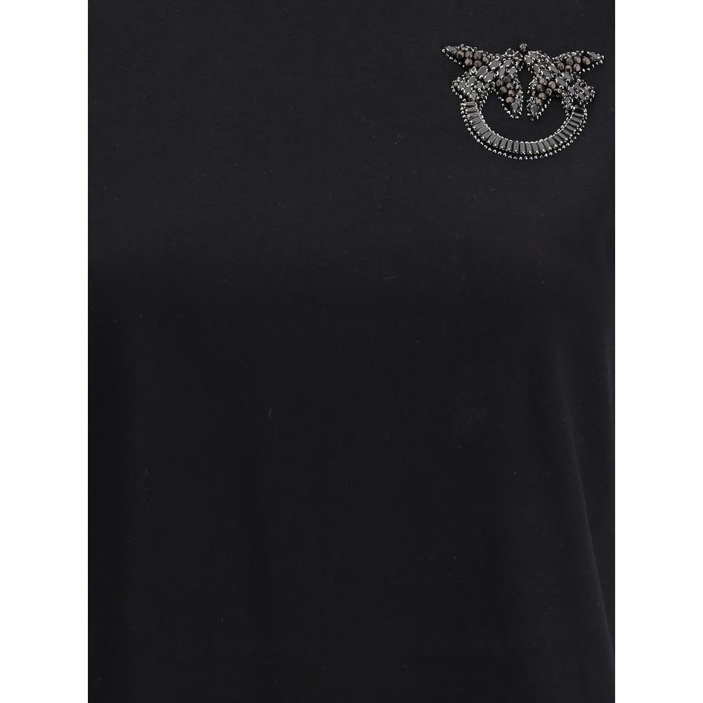 PINKO Embroidered Logo T-Shirt