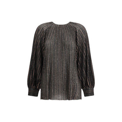 Missoni Striped Sequined Blouse