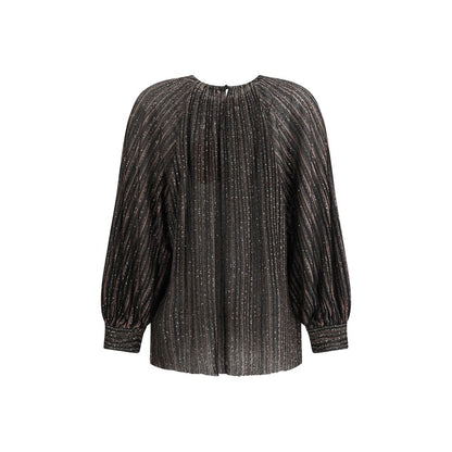 Missoni Striped Sequined Blouse