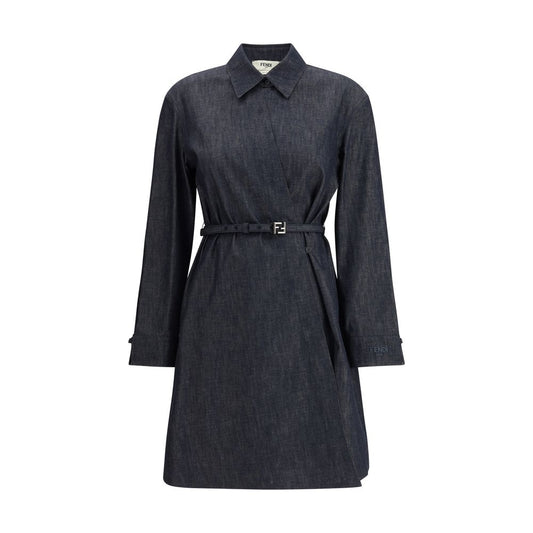 Fendi Chambray Dress - Casual Sophistication Redefined
