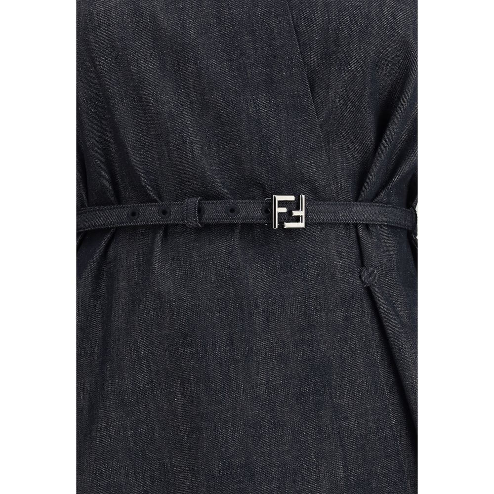 Fendi Chambray Dress - Casual Sophistication Redefined