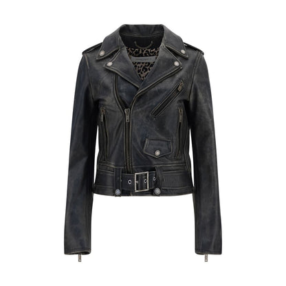 Golden Goose Calfskin Leather Jacket
