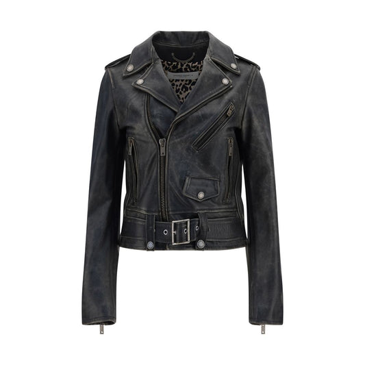 Golden Goose Calfskin Leather Jacket