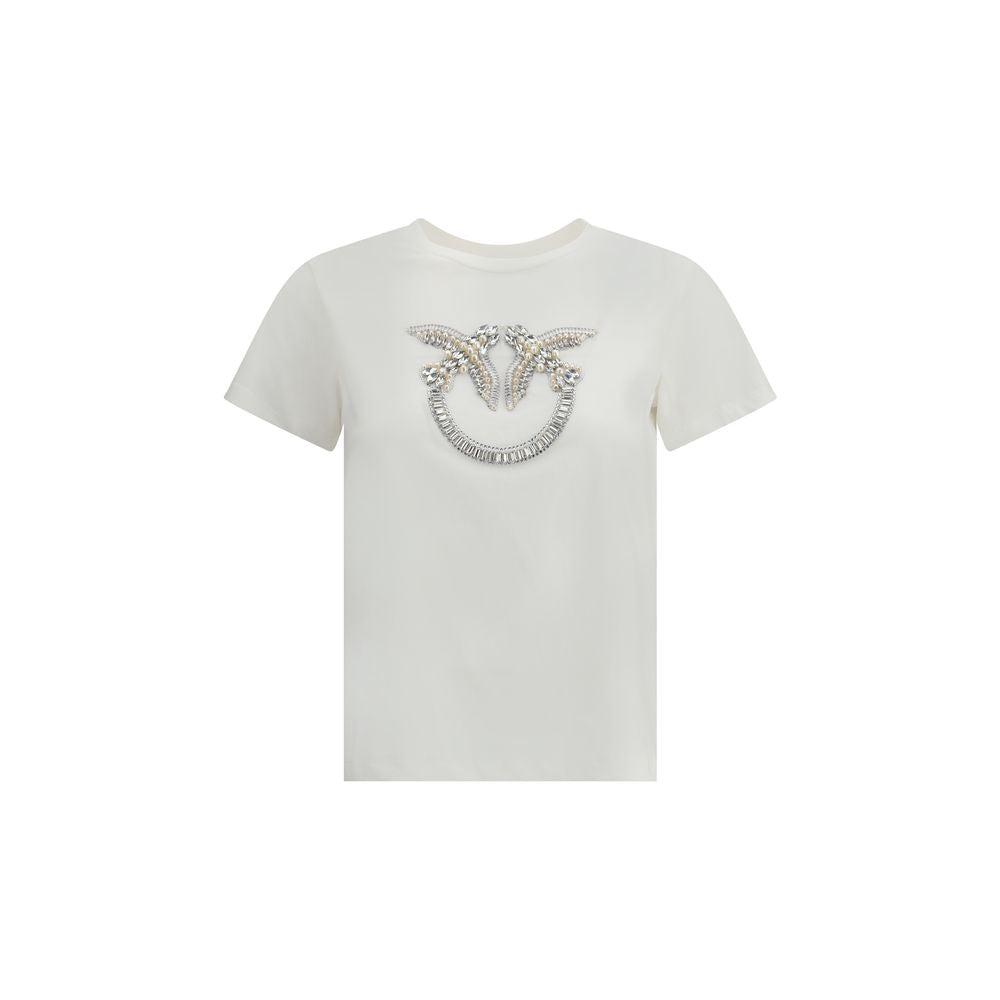 PINKO Embroidered Logo T-Shirt