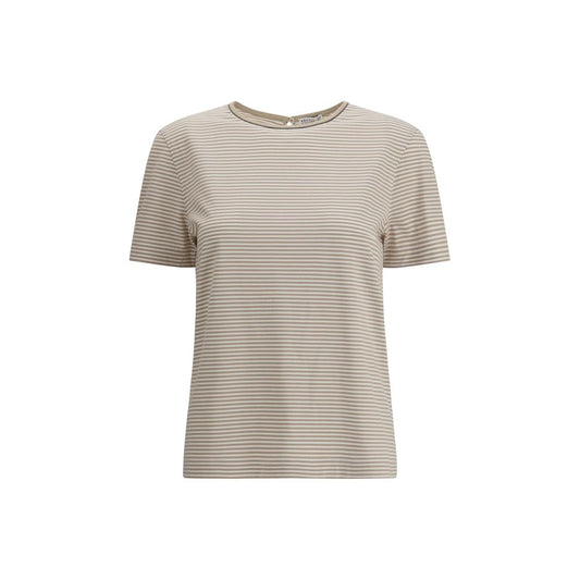 Brunello Cucinelli Striped Jersey T-Shirt