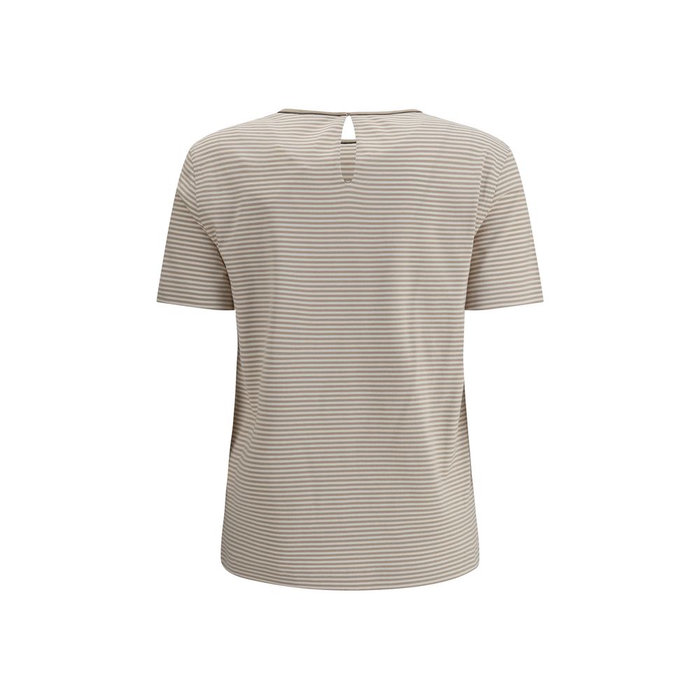 Brunello Cucinelli Striped Jersey T-Shirt
