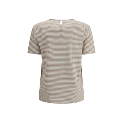 Brunello Cucinelli Striped Jersey T-Shirt