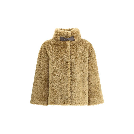 Herno Eco-Friendly Short Fur Jacket