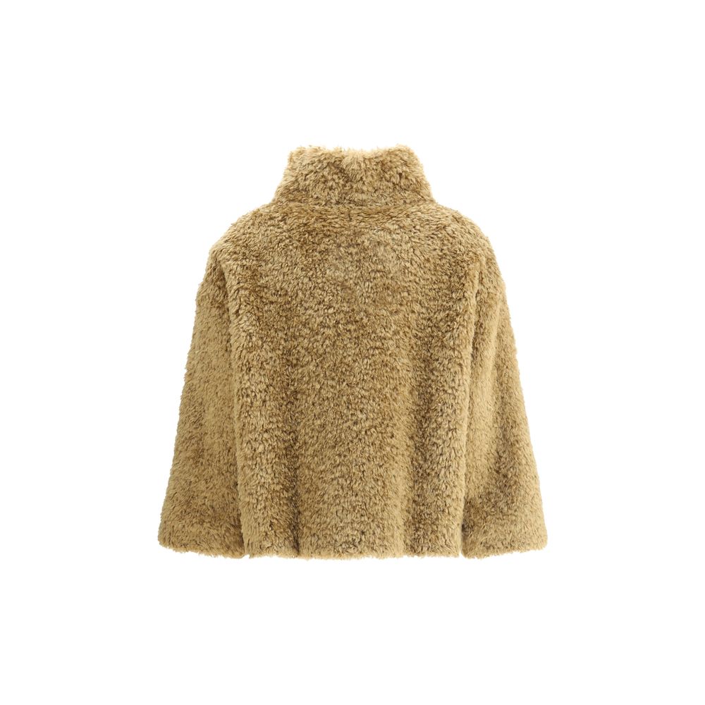 Herno Eco-Friendly Short Fur Jacket