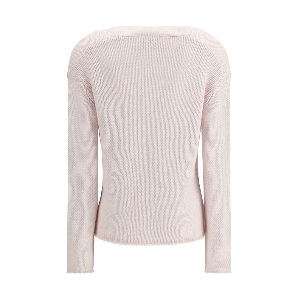 Forte_Forte Cashmere and Wool V-neck Sweater
