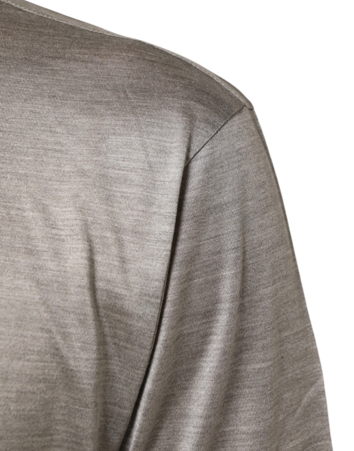 Dolce & Gabbana Beige Hazelnut Cotton Shortsleeve T-shirt