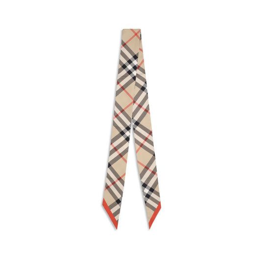 Burberry Check Silk Scarf