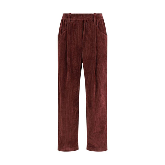 Brunello Cucinelli Velvet Pants - Timeless Luxury and Comfort