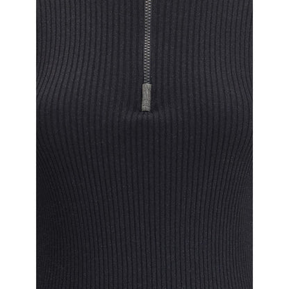 Brunello Cucinelli Hooded Long Sleeve Sweater