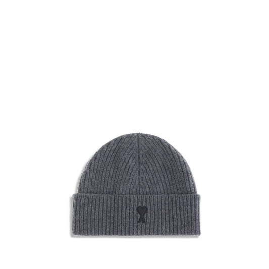 Ami Paris Ami De Coeur Beanie Hat