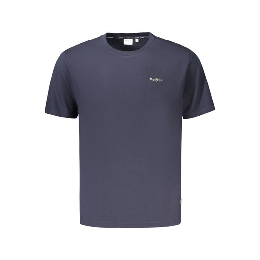 Pepe Jeans Blue Cotton T-Shirt for Men
