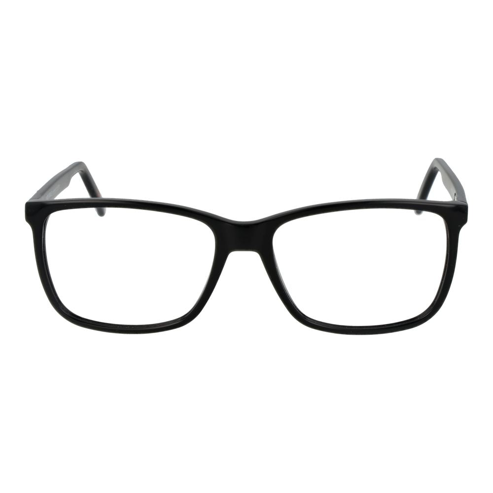Andy Wolf Black Unisex Optical Frames – Full-Rim Rectangle Design