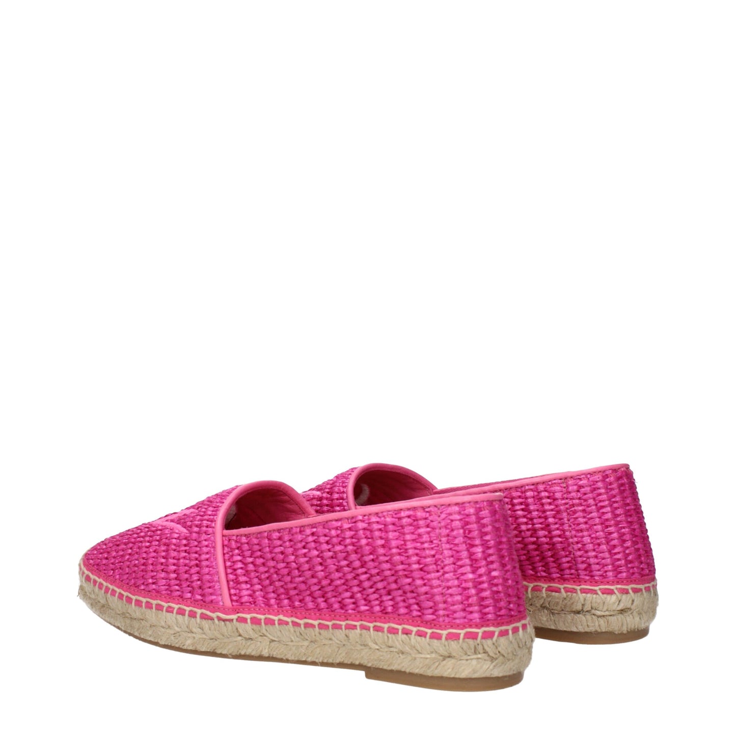 Max Mara Fuchsia Pink Fabric Espadrilles