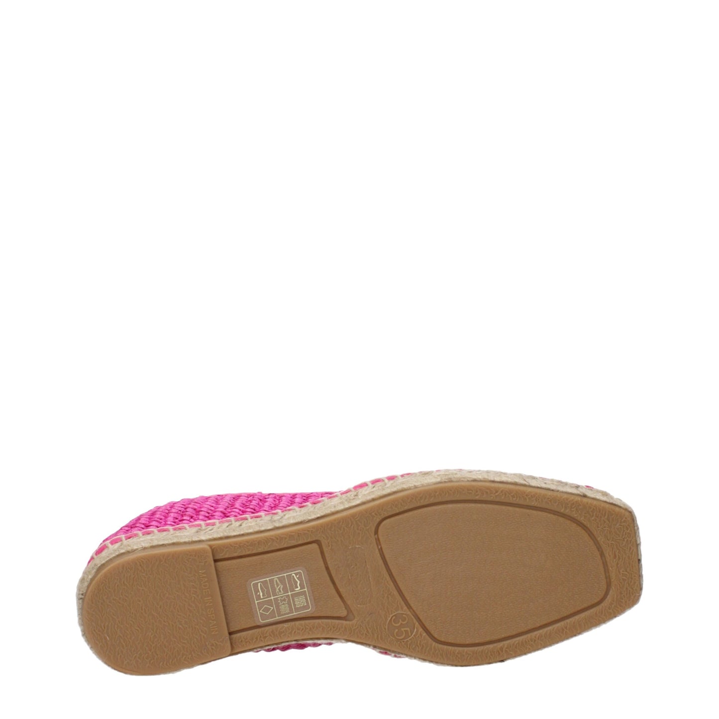 Max Mara Fuchsia Pink Fabric Espadrilles
