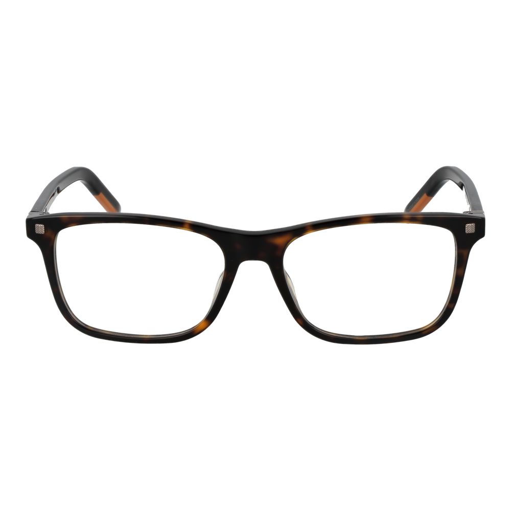 Ermenegildo Zegna Men’s Optical Glasses – Brown Full-Rim Frame