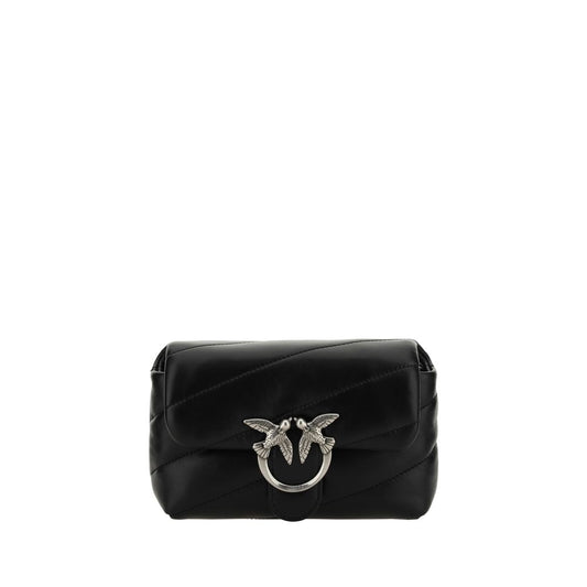 PINKO Love Baby Shoulder Bag - Elegant Calfskin Design