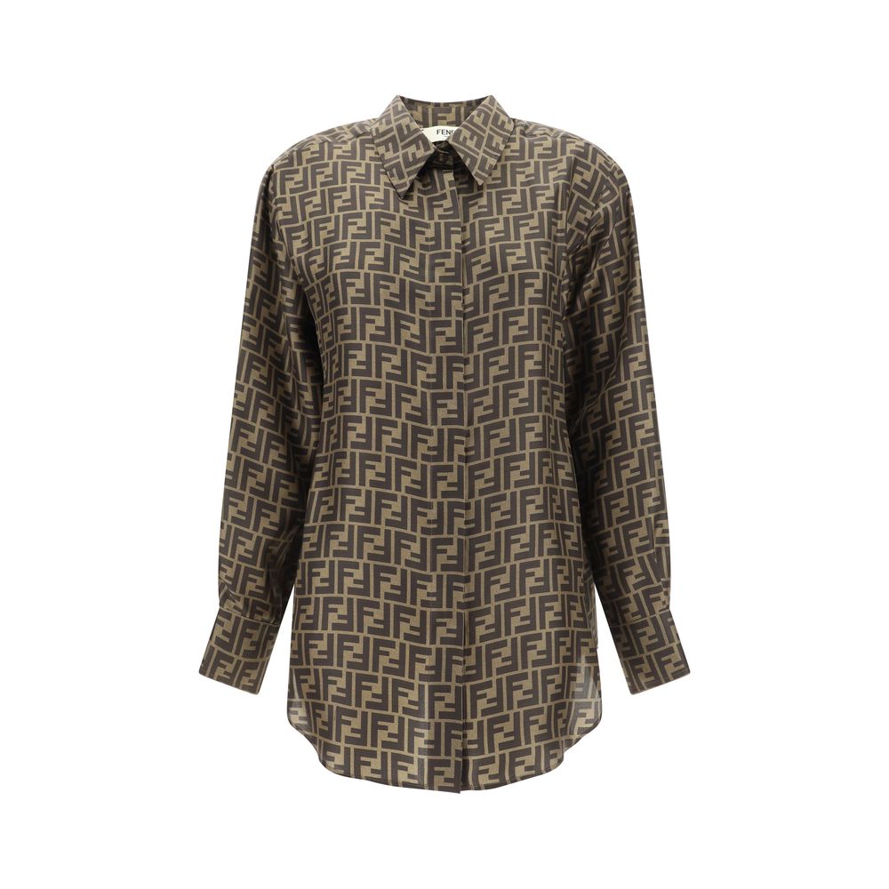 Fendi Silk Twill Shirt