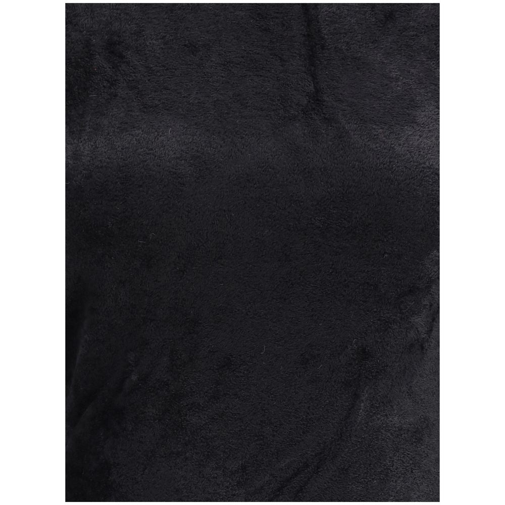 Versace Chenille Top with Half Neck