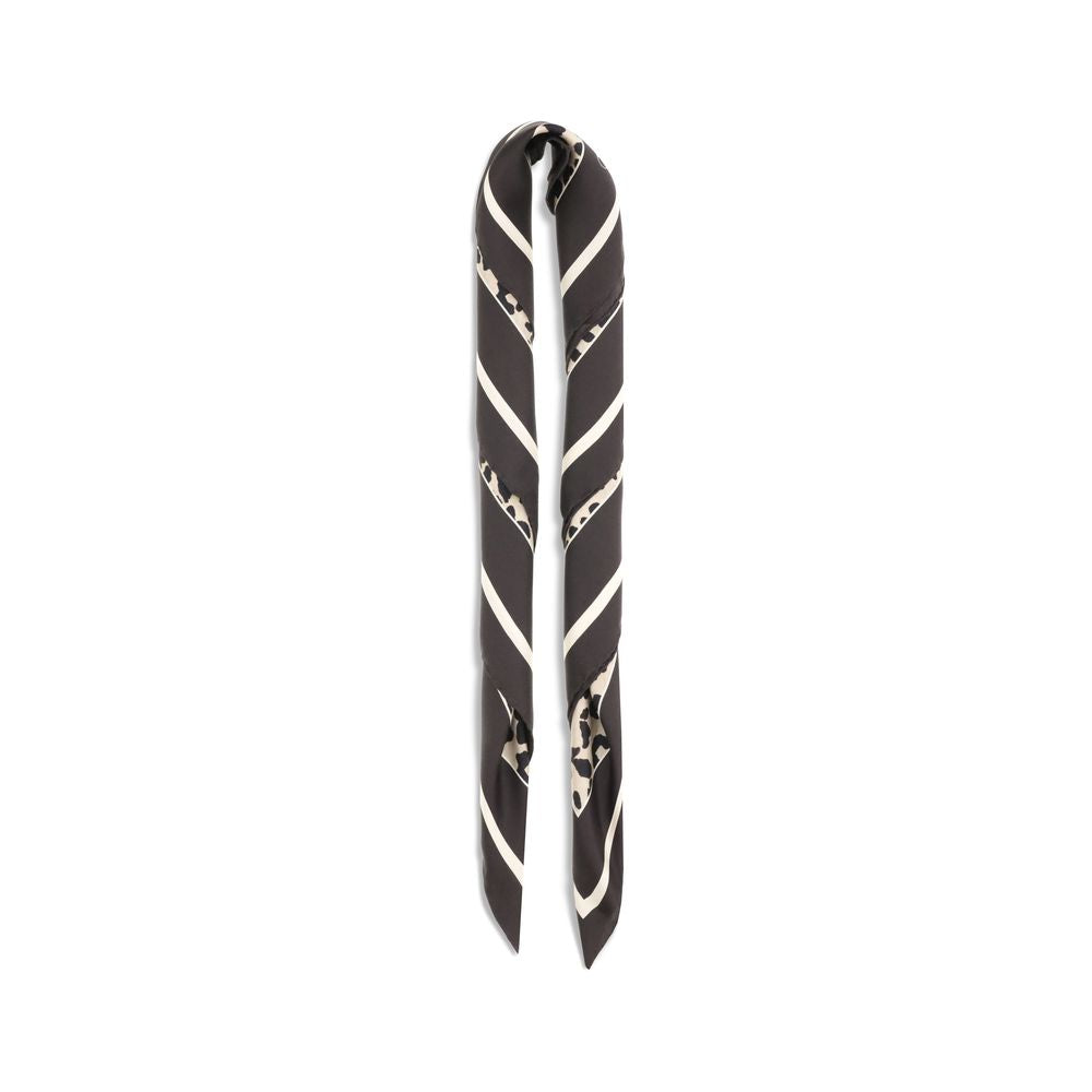 Valentino Garavani Leopard Print Foulard
