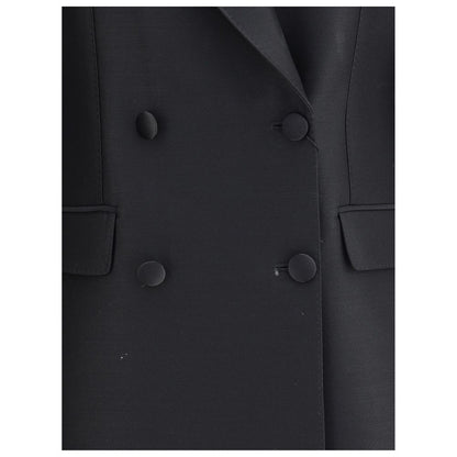 Dolce & Gabbana Black Double-Breasted Blazer for Women