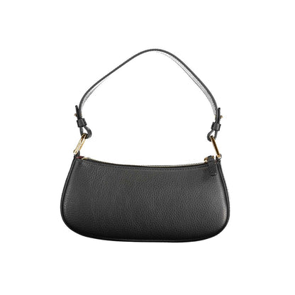 Coccinelle Black Leather Handbag – Timeless Elegance
