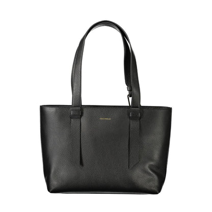 Coccinelle Black Leather Handbag - Malory Bag