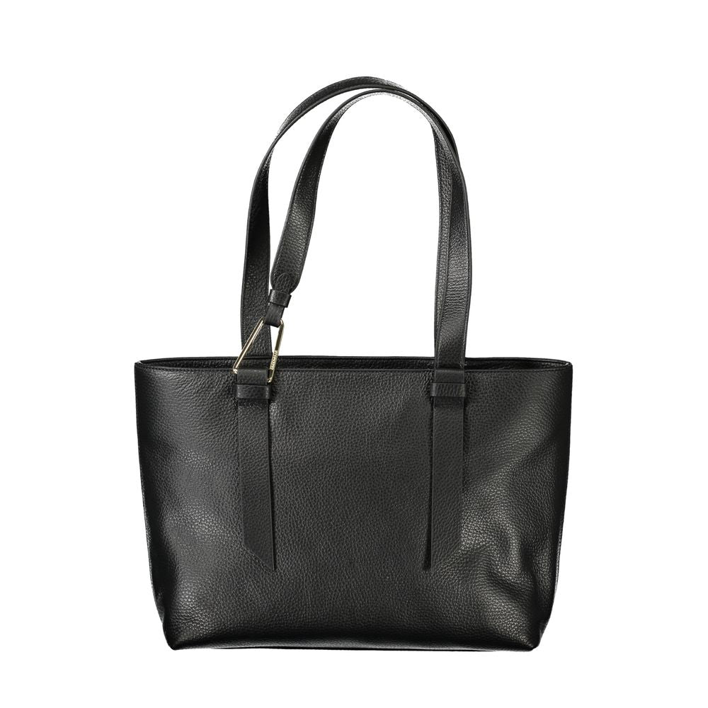Coccinelle Black Leather Handbag - Malory Bag