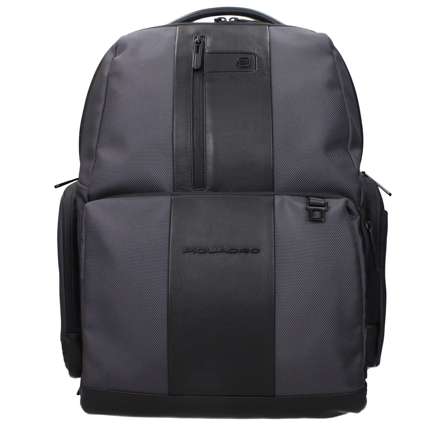Piquadro Gray Nylon Backpack - Stylish and Functional Travel Companion