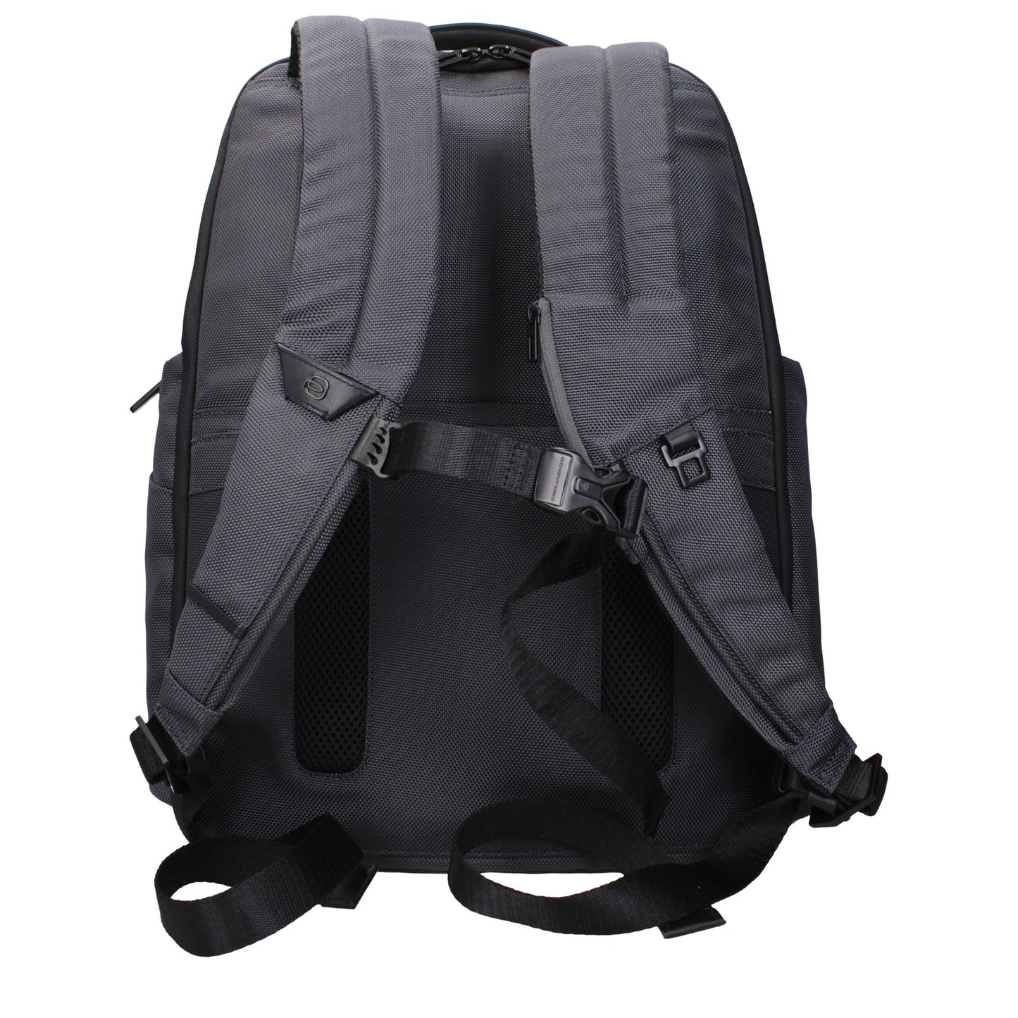 Piquadro Gray Nylon Backpack - Stylish and Functional Travel Companion