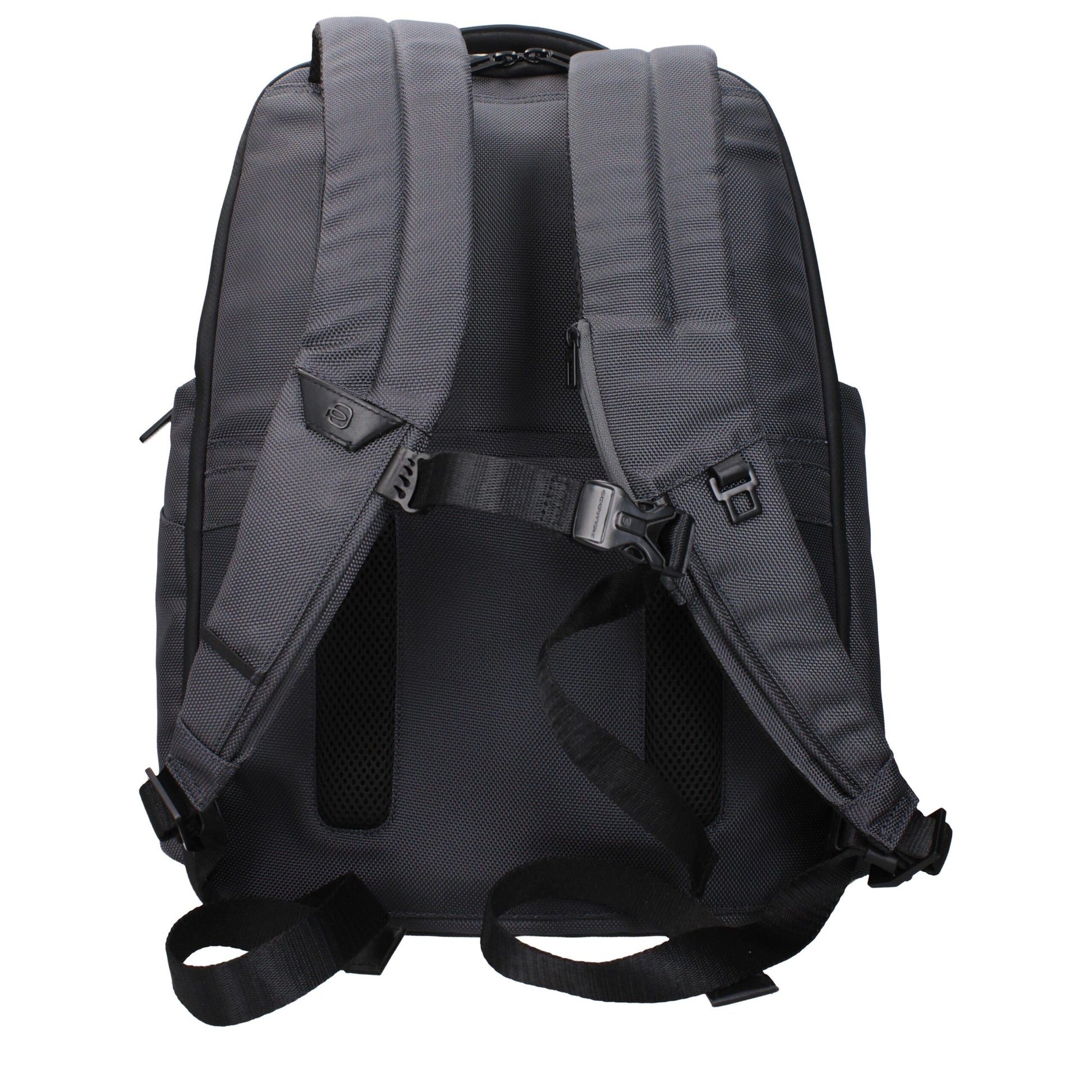 Piquadro Gray Nylon Backpack - Stylish and Functional Travel Companion