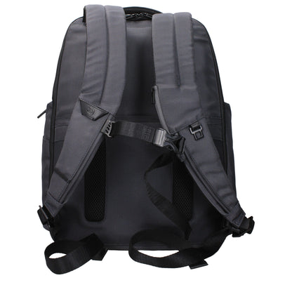Piquadro Gray Nylon Backpack - Stylish and Functional Travel Companion