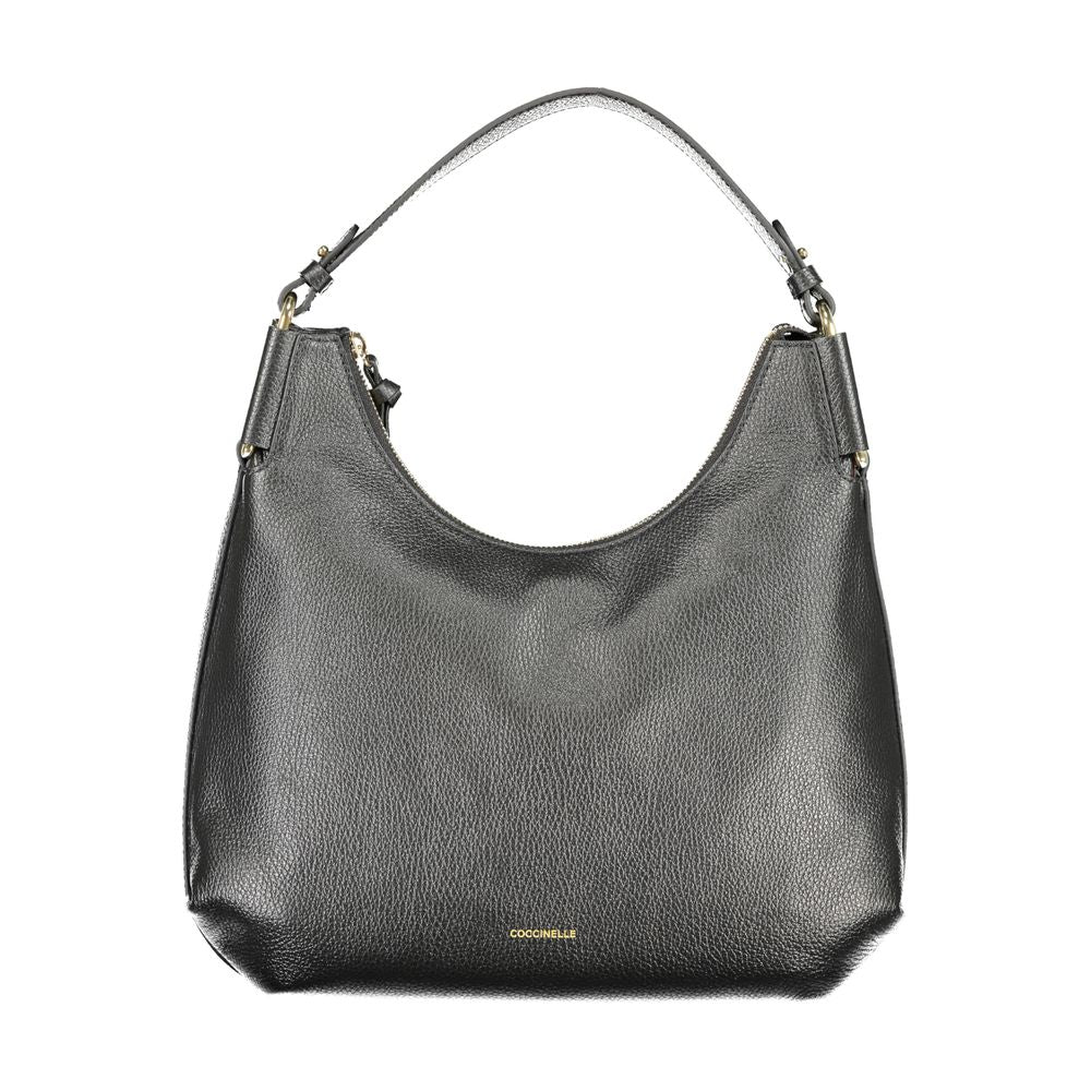 Coccinelle Black Leather Rebekka Handbag