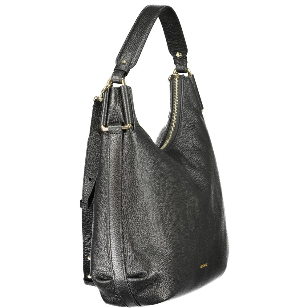 Coccinelle Black Leather Rebekka Handbag