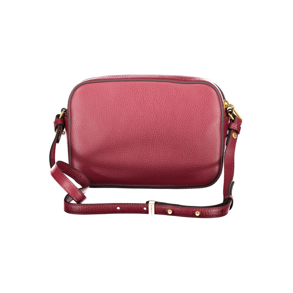 Coccinelle Burgundy Leather Beat Soft Handbag