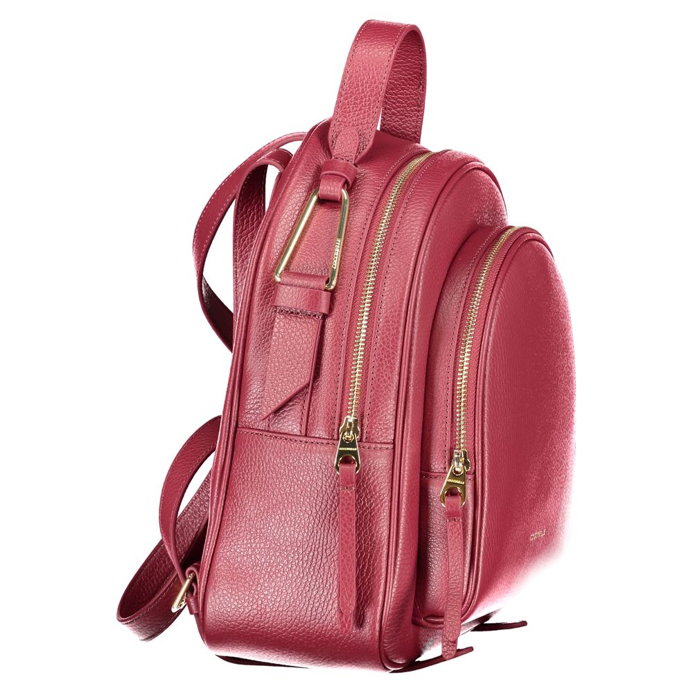 Coccinelle Purple Leather Women Backpack