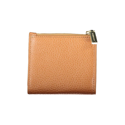 Coccinelle Brown Leather Wallet: Elegance Meets Functionality