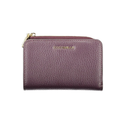 Coccinelle Purple Leather Women Wallet