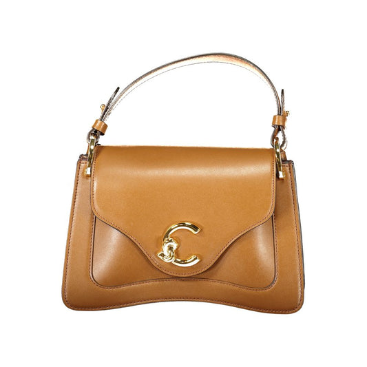 Coccinelle Brown Leather Women Handbag - C-Me Calf Bag