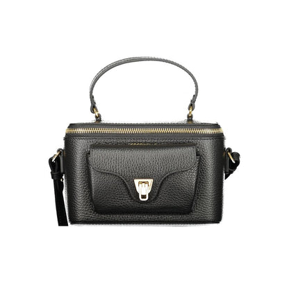 Coccinelle Black Leather Beat Generation Handbag